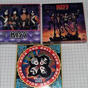 MIB Kiss Band 3 Puzzle Collection